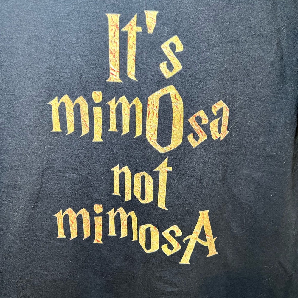 Harry Potter Bachelorette Novelty T-Shirt | mimosa | size XL